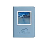Focus Flow Zen - FlowNote - Mindfulness A5 Notebook with Sand Art, Creative Writing Journal, Stress Relief Notepad & Unique Gift, Premium PU Leather, Gifts for him, Gifts for her (Powder Blue)