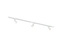 Focus III 1-Phase Rail Lighting GU10-200 cm I Shape 3 Spotlights Rail System White