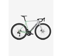 Focus Izalco Max 9.7 road bike - Shimano Ultegra Di2 with power meter grey green - S