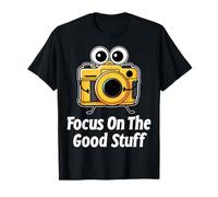 Focus On Good Stuff Photographer Camera Photography Pun T-Shirt