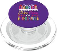 Focus on learning and let grade take care of themselves PopSockets PopGrip for MagSafe