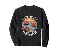Focus On The Tiny Worlds coastal tidepool Marine Science Sweatshirt