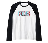 Focus - Optical Illusion Trippy Motivational Raglan Baseball Tee