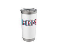 Focus - Optical Illusion Trippy Motivational Stainless Steel Insulated Tumbler