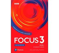 Focus Second Edition 3 Student Book + kod Digital + MyEnglishLab + ebook: Liceum technikum. Poziom B1/B1+