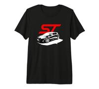 Focus ST - Distressed Look Red Variant Premium T-Shirt