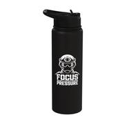 Focus Under Pressure Operator Training Stainless Steel Insulated Water Bottle