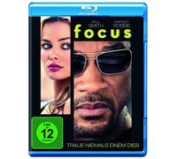 FOCUS - WILL SMITH,MARGOT ROBBIE,RODRIGO SANTORO BLU-RAY NEW