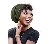 FocusCare Adjustable Satin Cap,Long Hair Extra Large Sleeping Silk Lining Curly Women