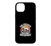 Focused Become Unstoppable Wolf Case for iPhone 14 Plus