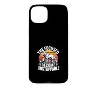 Focused Become Unstoppable Wolf Case for iPhone 15 Plus