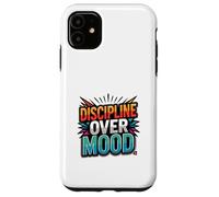 Focused Discipline Mindset Retro Motivation Design Case for iPhone 11