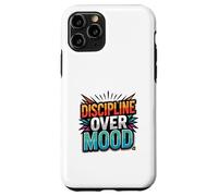 Focused Discipline Mindset Retro Motivation Design Case for iPhone 11 Pro