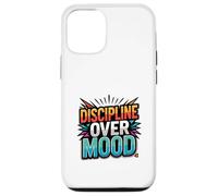 Focused Discipline Mindset Retro Motivation Design Case for iPhone 12/12 Pro
