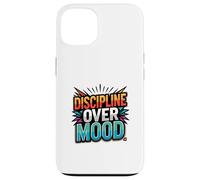 Focused Discipline Mindset Retro Motivation Design Case for iPhone 13