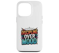 Focused Discipline Mindset Retro Motivation Design Case for iPhone 13 Pro