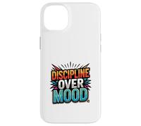 Focused Discipline Mindset Retro Motivation Design Case for iPhone 14 Plus