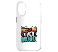 Focused Discipline Mindset Retro Motivation Design Case for iPhone 17