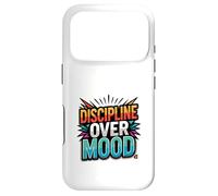 Focused Discipline Mindset Retro Motivation Design Case for iPhone 17 Pro