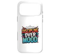 Focused Discipline Mindset Retro Motivation Design Case for iPhone 17 Pro Max