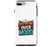 Focused Discipline Mindset Retro Motivation Design Case for iPhone 7 Plus/8 Plus