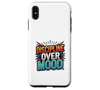Focused Discipline Mindset Retro Motivation Design Case for iPhone XS Max