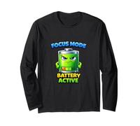 Focused Energy Mode Character Long Sleeve T-Shirt