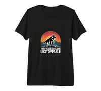 Focused Mindset Entrepreneur Success Wolf Premium T-Shirt