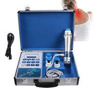 Focused Shockwave Therapy Machine, Deep Muscle Massager with 7 Massage Heads, Adjustable 16 Levels Frequency and 12 Levels Energy, 12 Working Modes, Tissue Therapy, Non-Invasive,Relieve Body Pain
