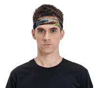 Focused Sika Deer Unisex Sports Sweatband Headband, Breathable and Moisture, Suitable Running Cycling Yoga Waiting for Sports.