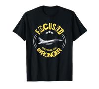 Focused & Stronger: The F-16 Mindset Model Tee T-Shirt