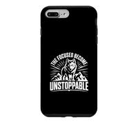 Focused Wolf Discipline Mindset Men Case for iPhone 7 Plus/8 Plus