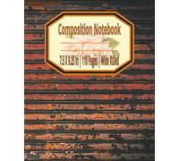 Focused Writing Composition Notebook - Clean Lined Pages for Study and Business: Ruled Writing Notebook | College, School, and Employee Lined paper ... & Journals | 110 Pages | 7.5X9.25 Inches