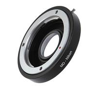 FocusFoto Adapter Ring for Minolta MD/MC Lens to Nikon F AI Mount Camera with Optical Glass Nikon D750,D810, D7500, D7200, D7100, D7000, D5600, D5400, D5300, D5200, D3300, D3200, D90, D4, D3X, D2 etc.
