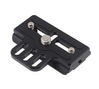FocusFoto Extended Upper Quick Release Baseplate QR Plate for DJI Ronin RS2 RSC2 RS3 RS 3 Pro RS4 RS 4 Pro RS 4 Mini Gimbal Stabilizer Arca-Swiss Standard Camera Tripod Ballhead (Extended Version)