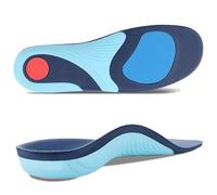 FocusOnInsole Arch Support Insoles Heavy Duty Support Plantar Fasciitis Orthotic Insoles for Flat Feet, Heel Pain, Overpronation Work Boot Shoe Insole for Men and Women, S