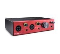 Focusrite Clarett+ 2Pre USB-C Bus-Powered Audio Interface for Music Production, with Two Professional Quality Pre-Amps and Powerful and Transparent Headphone Outputs/Instrument Inputs