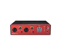 Focusrite Clarett+ 2Pre USB-C Bus-Powered Audio Interface for Music Production, with Two Professional Quality Pre-Amps and Powerful and Transparent Headphone Outputs/Instrument Inputs
