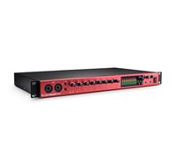 Focusrite Clarett+ 8Pre Studio-Grade 18-in/20-out Audio Interface for Established Producers -Eight High-Performance, Low-Noise, Low-Distortion Mic Preamps Capture Audio with Precise Clarity