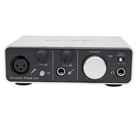 Focusrite iTrack Solo USB Audio Interface for Mac, PC, and iPad | Scarlett Mic Preamp, 48V Phantom Power, Hi-Z Guitar Input, Stereo Output, USB Bus-Powered, iPad/Mac/PC Compatible