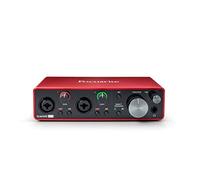 Focusrite Scarlett 2i2 3rd Gen USB Audio Interface for Recording, Songwriting, Streaming and Podcasting - High-Fidelity, Studio Quality Recording, and All the Software You Need to Record