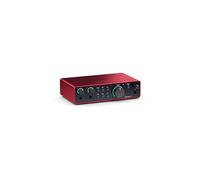 Focusrite Scarlett 2i2 4th Gen USB-C Audio Interface | 2 Mic Preamps, 2 Hi-Z Instrument Inputs, 24-Bit/192kHz, 120dB Dynamic Range, Auto Gain, Clip Safe, Air Modes