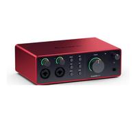 Focusrite Scarlett 4i4 4th Gen USB Audio Interface, for Musicians, Songwriters, Guitarists, Content Creators - High-Fidelity, Studio Quality Recording, and All the Software You Need to Record