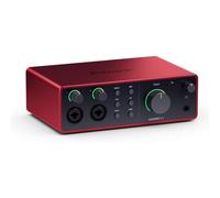 Focusrite Scarlett 4i4 4th Gen USB Audio Interface, for Musicians, Songwriters, Guitarists, Content Creators - High-Fidelity, Studio Quality Recording, and All the Software You Need to Record