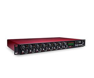 Focusrite Scarlett OctoPre Dynamic for Recording, Producing, and Live Music - Eight-channel Mic Pre With A-D/D-A Conversion and Analogue Compression