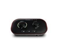 Focusrite Vocaster One - Podcasting Interface for Recording as a Solo Creator. Use Auto Gain, Enhance, and Mute for Easy Podcasting. Small, Lightweight, and Powered by Computer