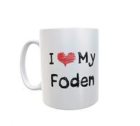 Foden Mug Gift - I Love Heart My - Novelty Cute Classic Truck Lorry Driver Ceramic Cup