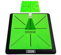 FODESAN Golf Hitting Mat - Practice Mat with Swing Path Feedback & Impact Detection - Indoor/Outdoor Use - Golf Swing Trainer for Home Training - Great for Dad, Golf Lovers & Beginners