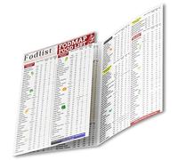 Fodlist Fodmap List of Foods. Your Grocery & Shopping List for Nutrition that Supports Gut Health, IBS Relief, and Enhances the Elimination Diet. Pamphlet, Laminated, 8"x11"