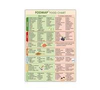 Fodmap Chart Fridge Magnet,Fodmap Diet Guide List,High Fodmap List Meal Prep Grocery (Fodmap Chart)
